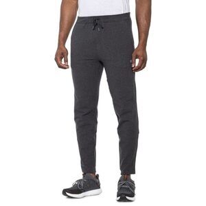 Mack Weldon Ace Jogger – Charcoal Heather Gray, Stretch Knit, Size M